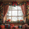 Kate Noël Fenêtre Guirlande Cadeaux Toile de fond conçue par Emetselch - Kate Backdrop FR