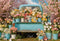 Kate Camion Fleurs Arbres Printemps Toile de fond conçue par Emetselch - Kate Backdrop FR