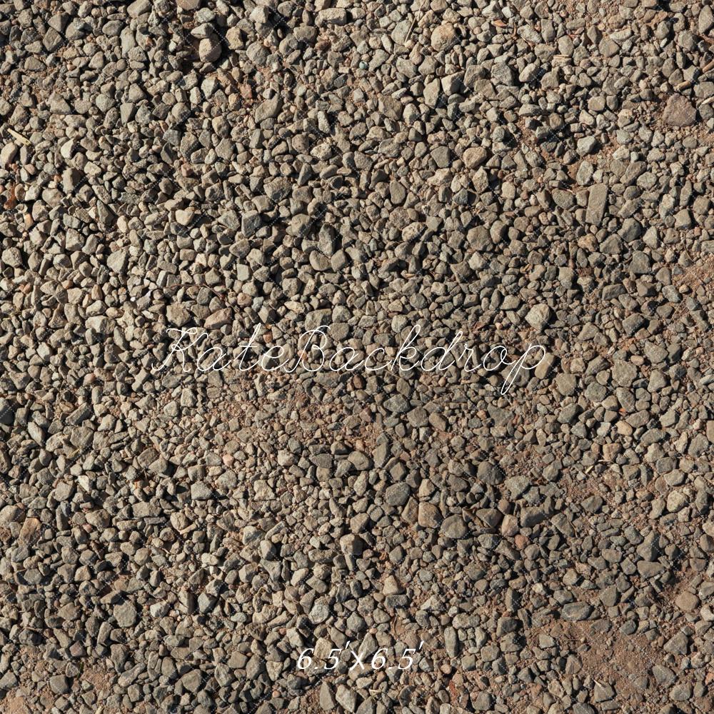 Kate Gravier Pierre Marron Sol Toile de fond conçue par Mini MakeBelieve - Kate Backdrop FR