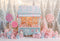Kate Hiver Bonbons Cadeaux Forêt Toile de fond en Laine conçue par Emetselch