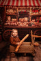 Kate Noël Chalet Marché Pains Toile de fond conçue par Emetselch
