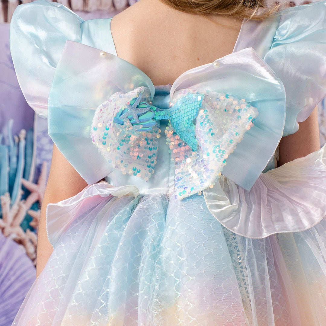 Kate Coloré Sirène Princesse Robe pour Enfants - Kate Backdrop FR