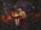 Kate Halloween Citrouille Forêt Lumière Toile de fond conçue par Emetselch - Kate Backdrop FR