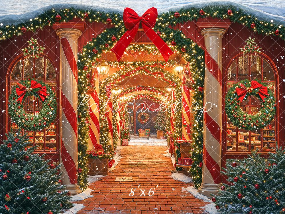 Kate Noël Arche Lumières Couronnes Toile de fond conçue par Emetselch - Kate Backdrop FR