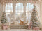 Kate Noël Sapins Cadeaux Fenêtre Toile de fond en Laine conçue par Emetselch - Kate Backdrop FR