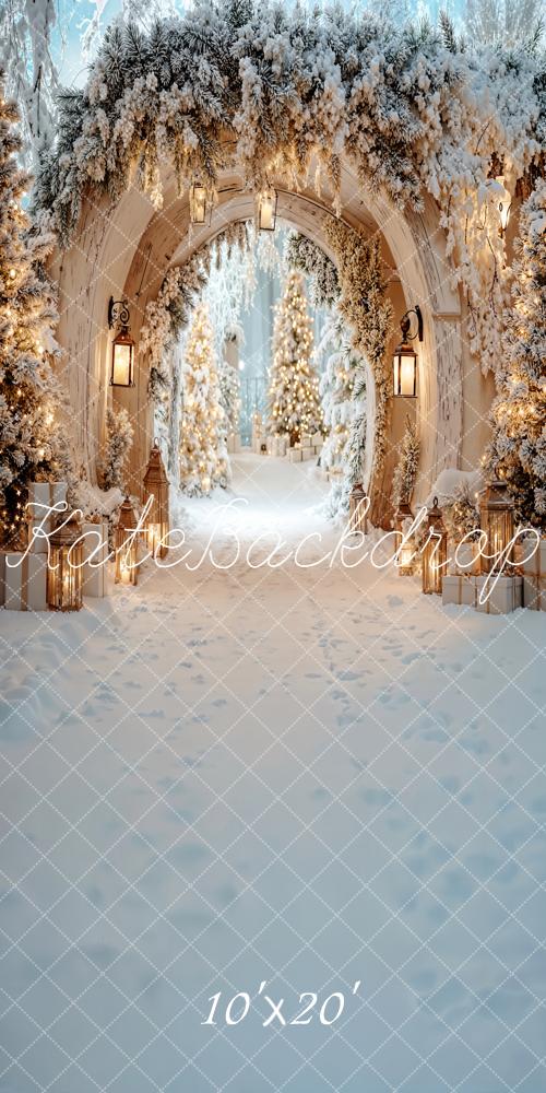 Kate Noël Arche Neige Lumières Toile de fond conçue par Emetselch