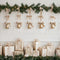 Kate Noël Clochettes Cadeaux Mur Blanc Toile de fond conçue par Patty Roberts