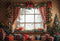 Kate Noël Fenêtre Guirlande Cadeaux Toile de fond conçue par Emetselch - Kate Backdrop FR
