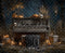 Kate Halloween Piano Bougies Extérieur Toile de fond en Laine conçue par Emetselch