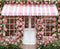 Kate Saint Valentin Magasin Fleurs Rose Toile de fond en Polar conçue par Emetselch