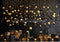 Kate Noël Cadeaux Ornements Or Noir Toile de fond conçue par Patty Roberts - Kate Backdrop FR
