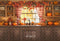 Kate Automne Cuisine Citrouilles Feuilles Toile de fond en Laine conçue par Emetselch