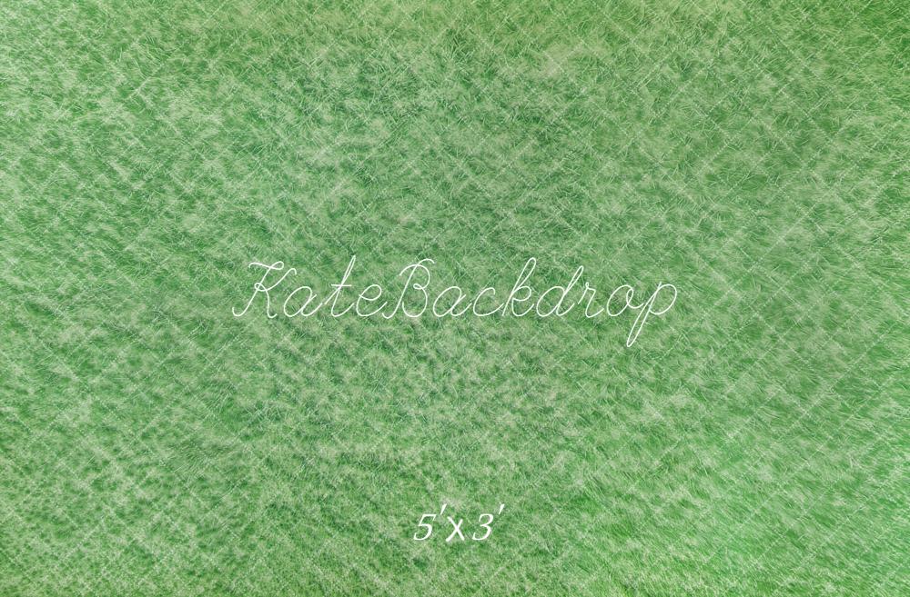 Kate Herbe Prairie Vert Sol Toile de fond conçue par Emetselch