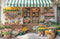 Kate Printemps Pâques Fleurs Panier Toile de fond en Laine conçue par Emetselch