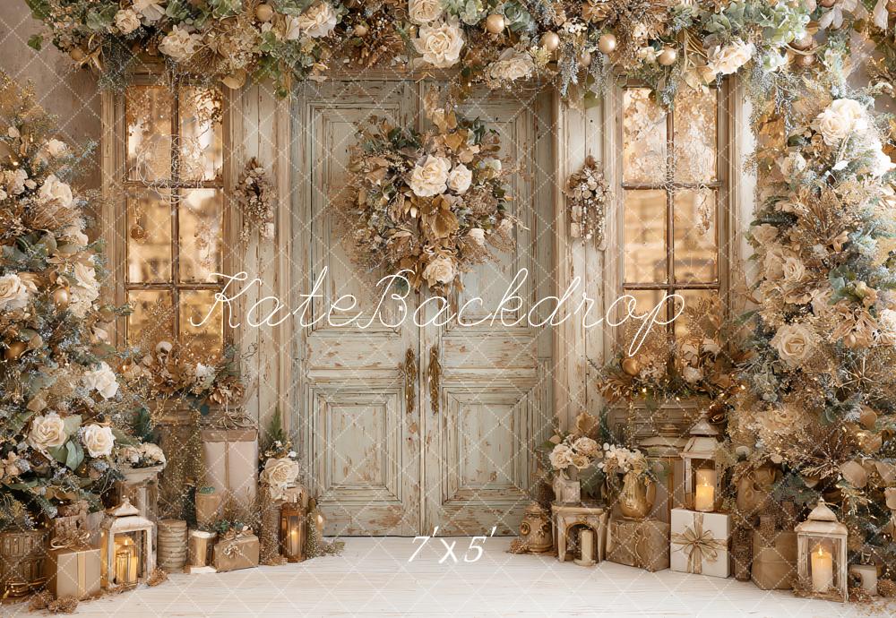 FLASH #1 Kate Noël Porte Fleurs Cadeaux Bois Toile de fond conçue par Ashley Paul