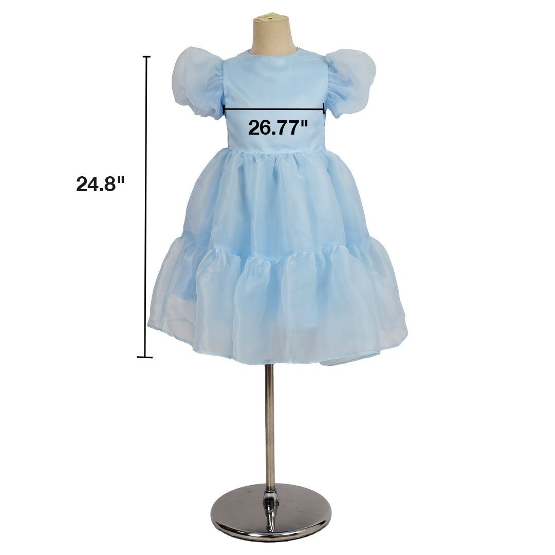 Kate Anniversaire Princesse Bleu Robe pour Enfants - Kate Backdrop FR