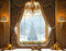 Kate Noël Fenêtre Rideaux Chandelier Toile de fond en Laine conçue par Emetselch - Kate Backdrop FR