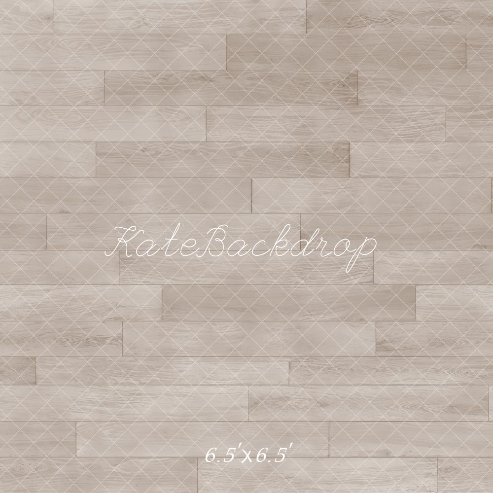 Kate Bois Texture Beige Sol Toile de fond conçue par Emetselch