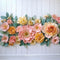 Kate Nouveau-né Fleurs Bois Sol Toile de fond conçue par Mini MakeBelieve