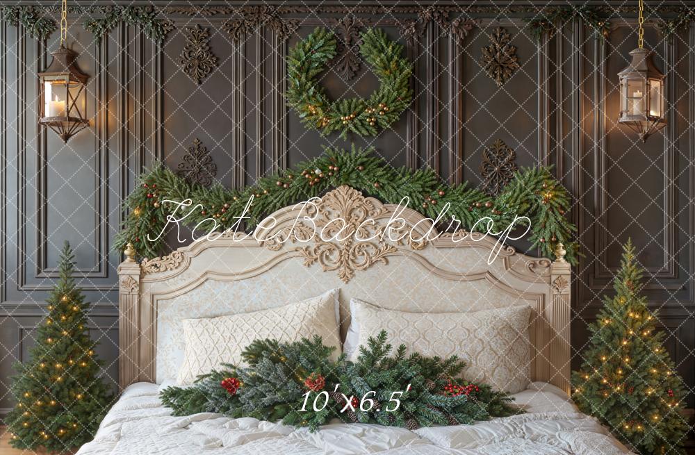 Kate Noël Chambre Tête de lit Vintage Toile de fond en Laine conçue par Emetselch - Kate Backdrop FR