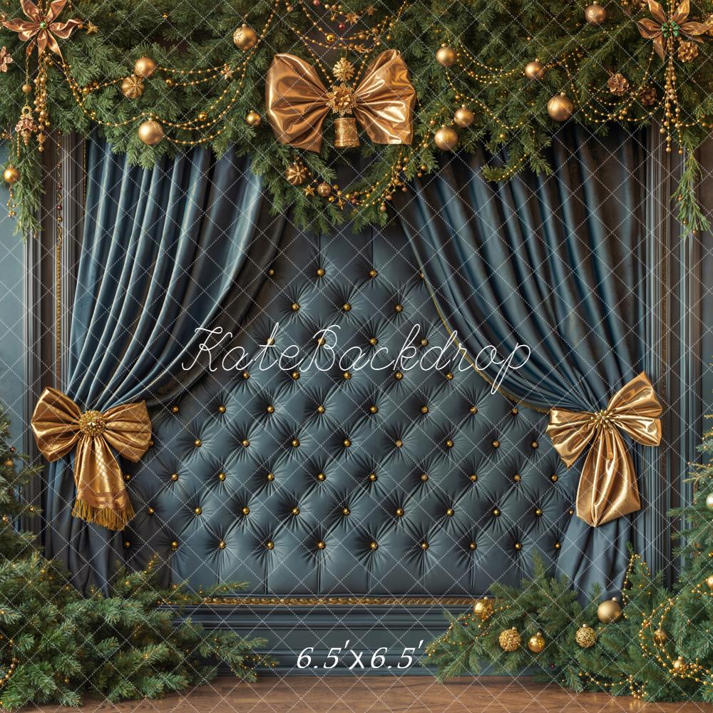 Kate Noël Sapin Rideaux Tête de lit Toile de fond conçue par Emetselch - Kate Backdrop FR