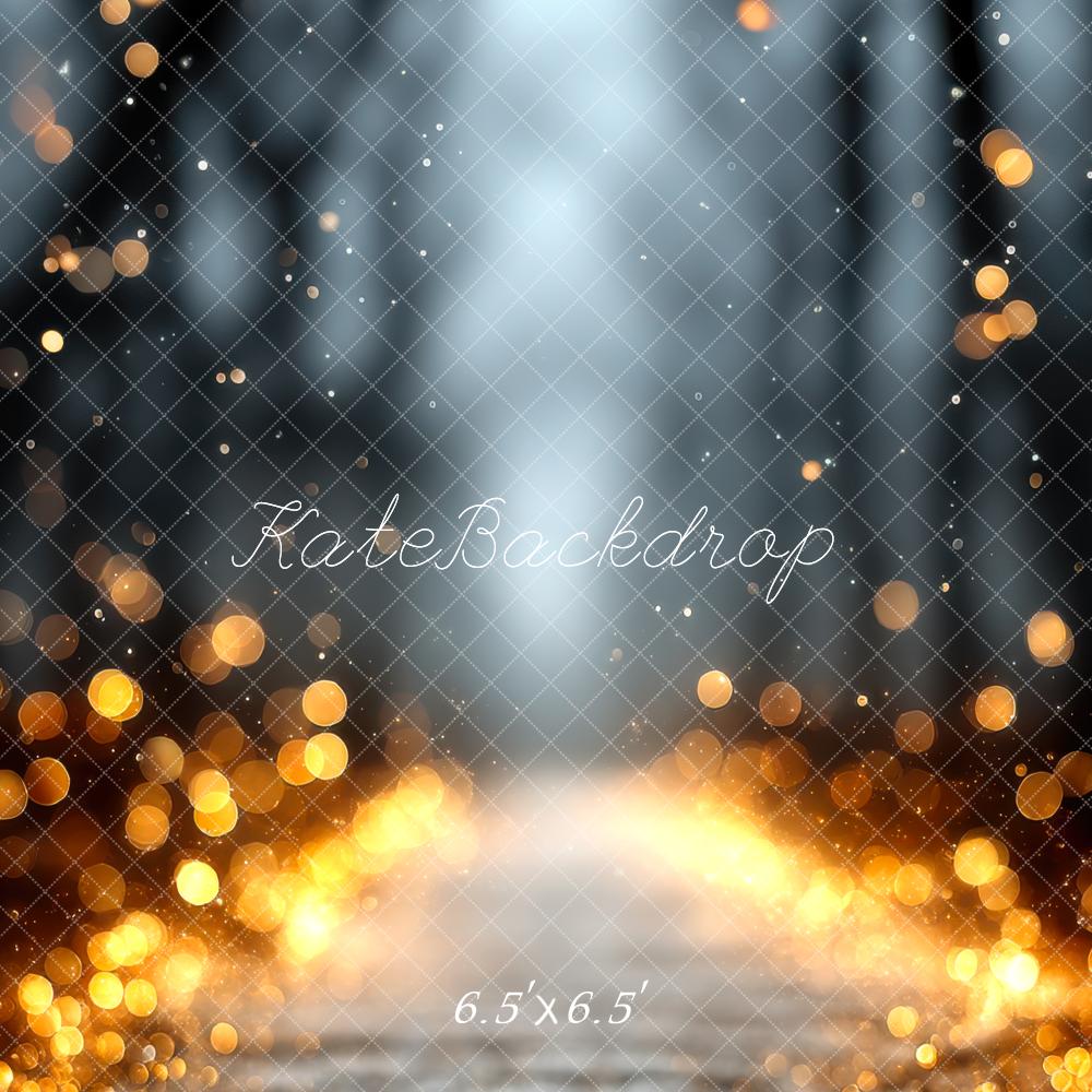 Kate Lumière Bokeh Or Gris Toile de fond conçue par Mini MakeBelieve - Kate Backdrop FR