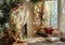 Kate Arche Fleurs Livres Soleil Beige Toile de fond conçue par Mini MakeBelieve - Kate Backdrop FR