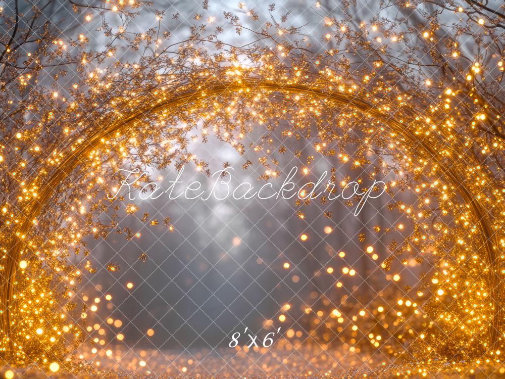 Kate Arc Branches Lumières Dorées Toile de fond conçue par Mini MakeBelieve - Kate Backdrop FR