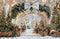 Kate Noël Arche Sapin Lumière Toile de fond en Laine conçue par Emetselch - Kate Backdrop FR