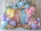 Kate Arc Ballons Fleurs Papillons Toile de fond en Polar conçue par Emetselch