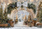 Kate Noël Arche Sapin Lumière Toile de fond conçue par Emetselch - Kate Backdrop FR