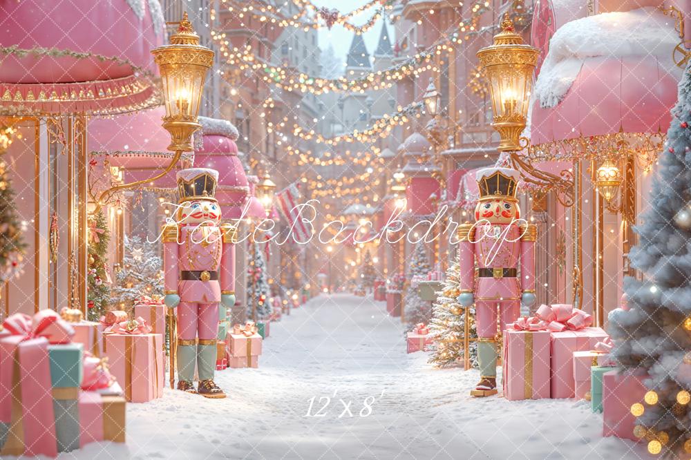 Kate Noël Casse-Noisette Cadeaux Toile de fond en Laine conçue par Emetselch - Kate Backdrop FR