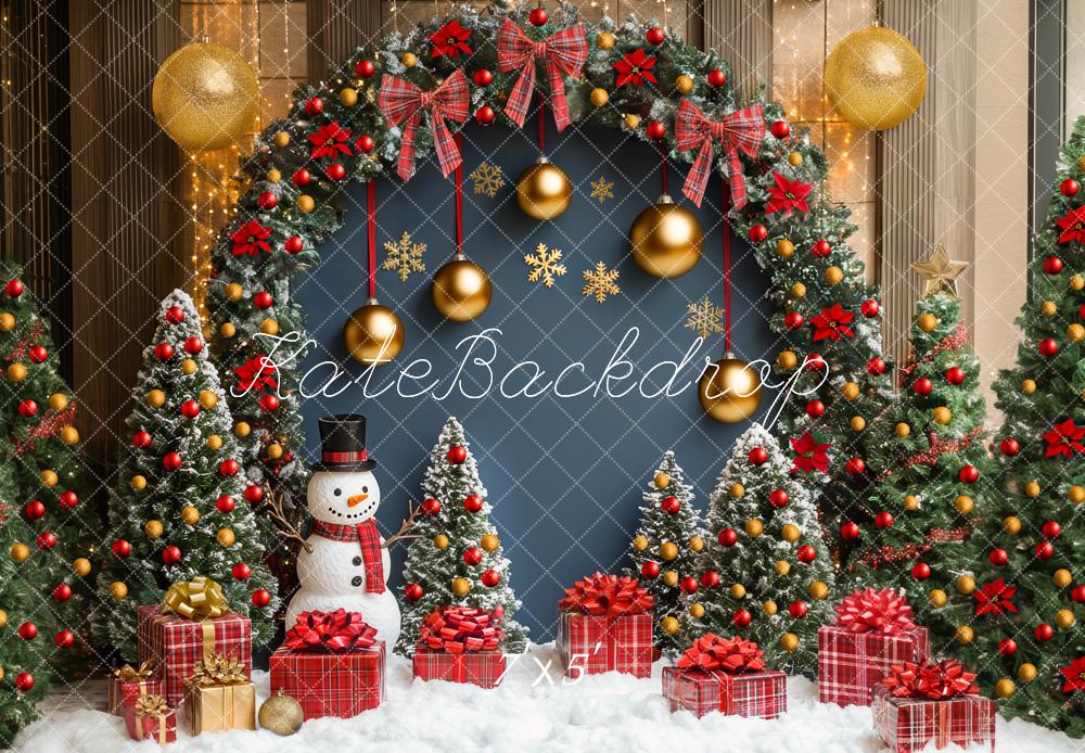 Kate Sapins de Noël Arche Décors Cadeaux Toile de fond conçue par Mini MakeBelieve