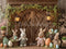 Kate Pâques Lapins Œufs Porte Bois Toile de fond conçue par Emetselch - Kate Backdrop FR