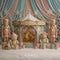 Kate Noël Carrousel Soldats Ours Cadeaux Toile de fond conçue par Ashley Paul