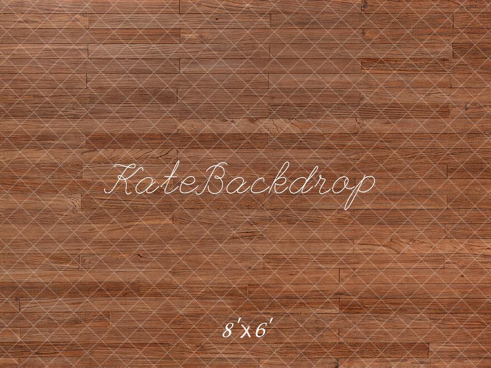 Kate Bois Texture Brun Sol Toile de fond en Laine conçue par Emetselch - Kate Backdrop FR