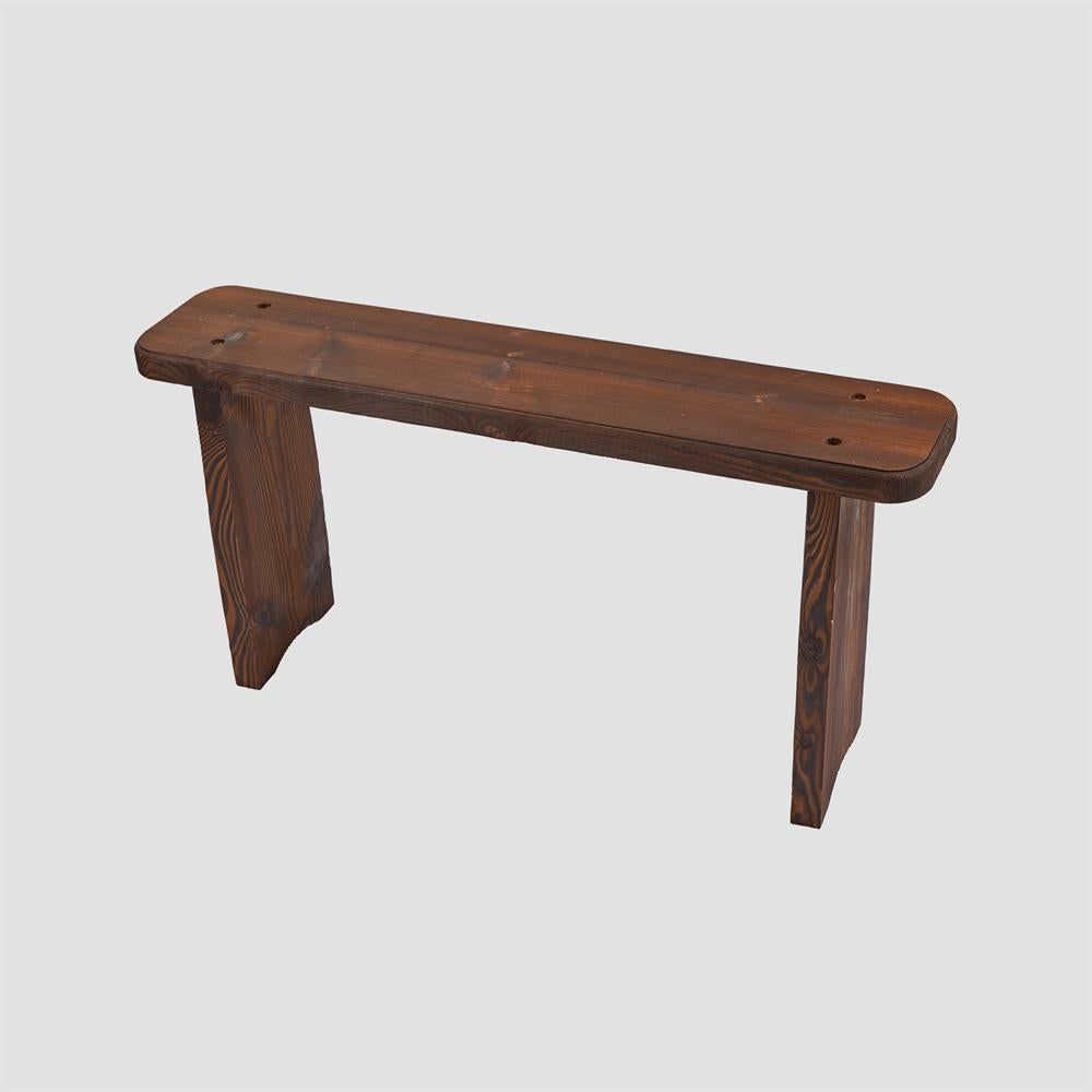 Kate Banc en Bois Marron Kit Accessoires - Kate Backdrop FR