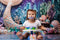 Kate Mer Sirène Coffre au Trésor Anniversaire Toile de fond conçue par Emetselch - Kate Backdrop FR
