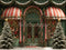 Kate Noël Boutique Porte Sapins Toile de fond conçue par Emetselch - Kate Backdrop FR