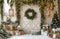 Kate Noël Porte Neige Cadeaux Toile de fond en Laine conçue par Emetselch - Kate Backdrop FR