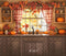Kate Automne Cuisine Citrouilles Feuilles Toile de fond en Laine conçue par Emetselch
