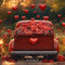 Kate Saint Valentin Voiture Cœurs Roses Toile de fond conçue par Emetselch - Kate Backdrop FR