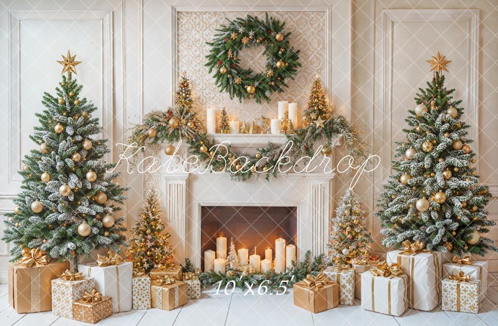 Kate Noël Cheminée Cadeaux Bougies Toile de fond en Laine conçue par Emetselch - Kate Backdrop FR