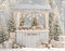 Kate Hiver Chocolat Cadeaux Sapin Toile de fond en Laine conçue par Emetselch