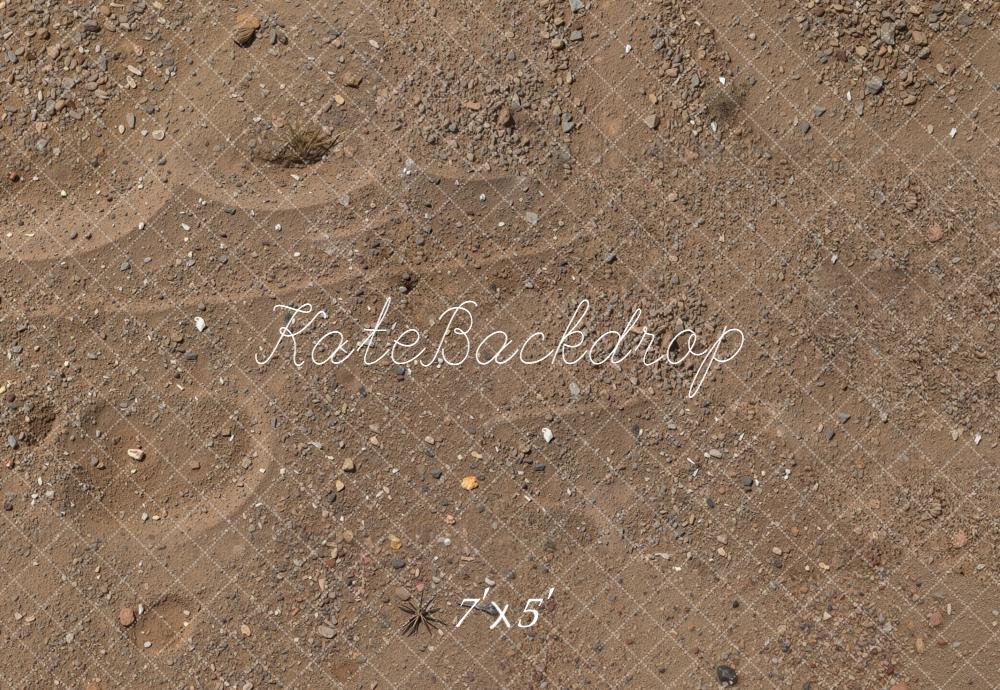 Kate Sol Sable Gravier Brun Sol Toile de fond conçue par kate image - Kate Backdrop FR