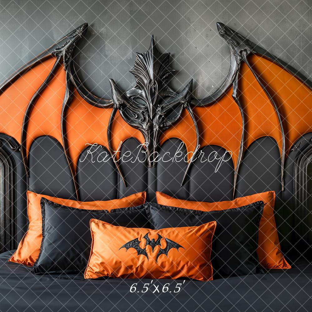 Kate Halloween Tête de Lit Chauve-Souris Toile de fond conçue par Emetselch - Kate Backdrop FR
