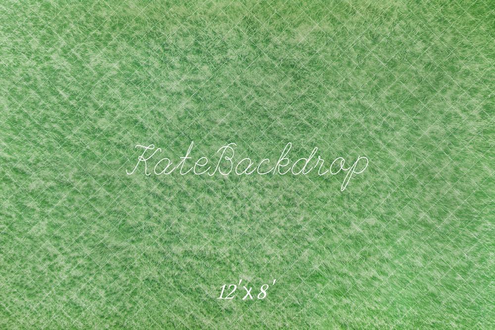 Kate Herbe Prairie Vert Sol Toile de fond conçue par Emetselch