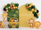 Kate Jungle Jeep Animaux Ballons Toile de fond conçue par Mini MakeBelieve