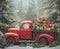 Kate Noël Camion Cadeaux Sapins Toile de fond en Laine conçue par Emetselch - Kate Backdrop FR