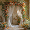 Kate Arche Fleurs Mariage Élégant Toile de fond conçue par Mini MakeBelieve